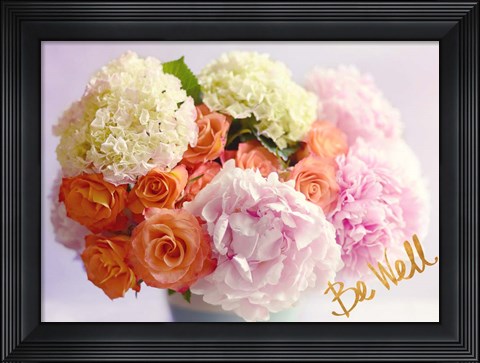 Framed Be Well Print