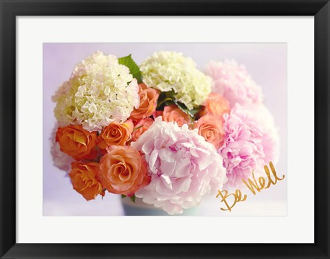 Framed Be Well Print