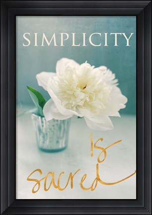 Framed Spring Blossoms Print