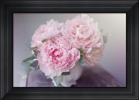 Framed Bouquet of Blooms Print