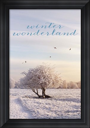 Framed Winter Wonderland Print