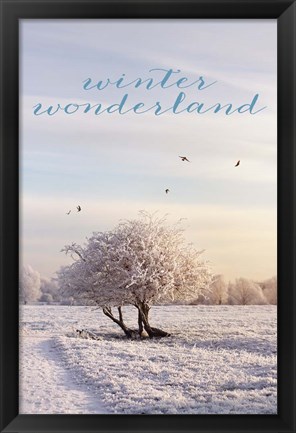 Framed Winter Wonderland Print