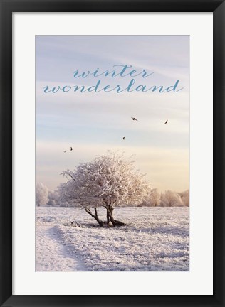 Framed Winter Wonderland Print