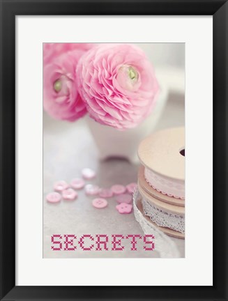 Framed Secrets Print