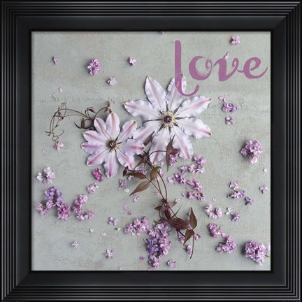 Framed Love Print
