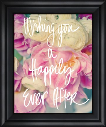Framed Happily Ever After Print