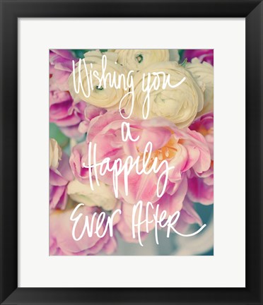 Framed Happily Ever After Print