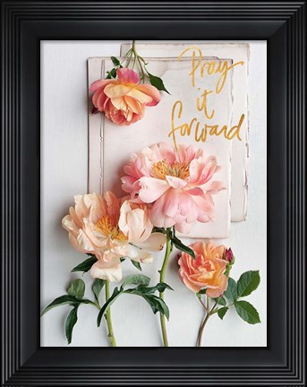 Framed Pray it Forward Print