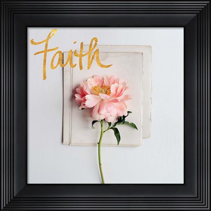 Framed Tender Sentiment I Print