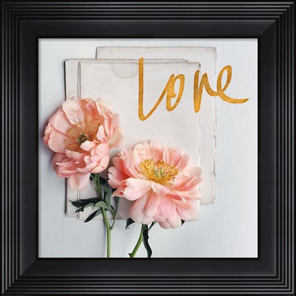 Framed Tender Sentiment II Print