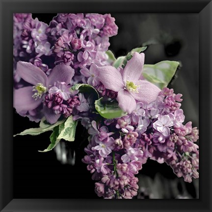 Framed Fresh Evening Bloom Print