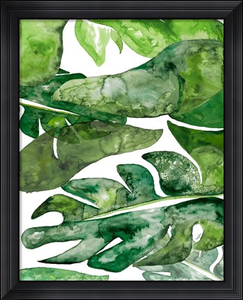 Framed Watercolor Party II Print