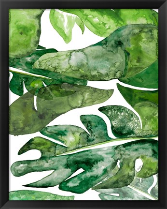 Framed Watercolor Party II Print