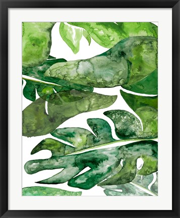 Framed Watercolor Party II Print