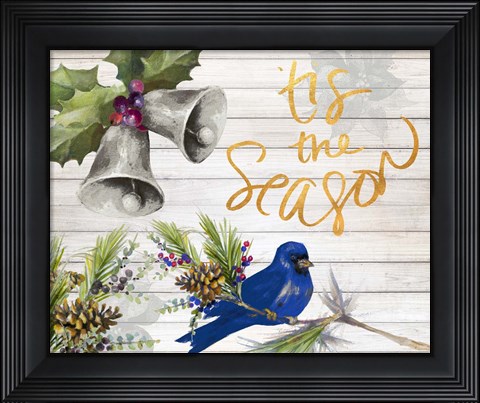 Framed Tis The Season Print