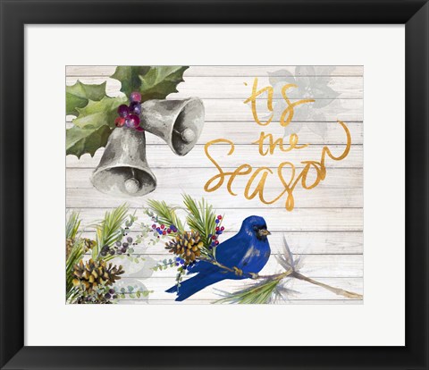 Framed Tis The Season Print