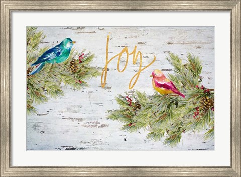 Framed Holiday Joy Print
