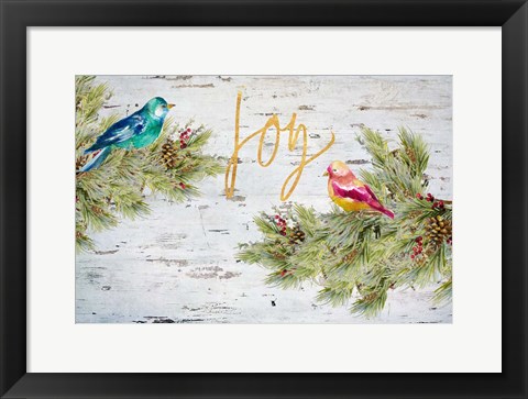 Framed Holiday Joy Print