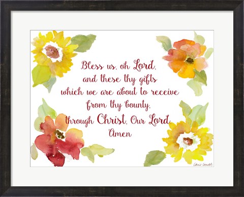 Framed Christ, Our Lord Print