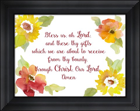 Framed Christ, Our Lord Print