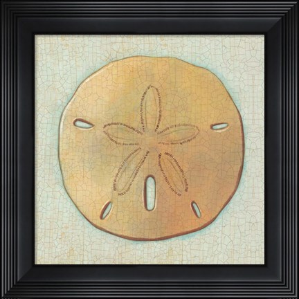 Framed Coastal Treasures IV Print