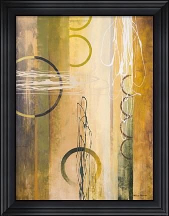 Framed Neutral Earthbound I Print