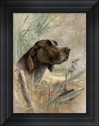 Framed Beauty on Point Print