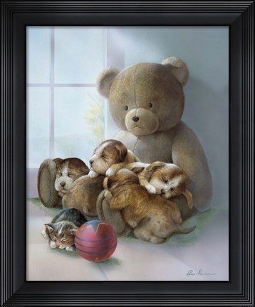 Framed Pleasant Dreams Print