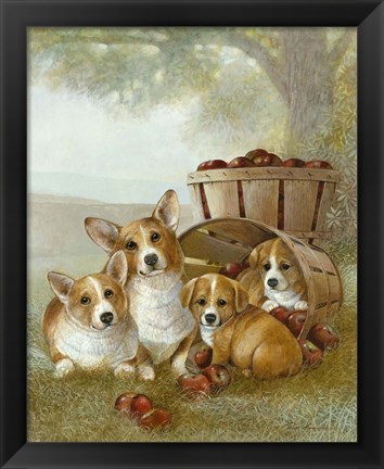 Framed Apple Dumpling Print