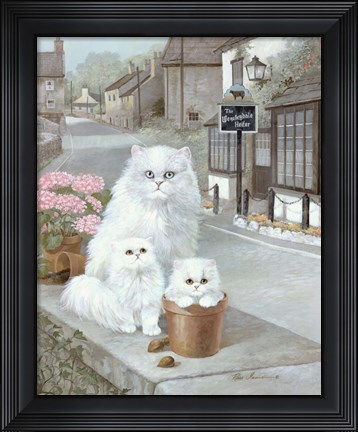 Framed Elegant Beauty Print