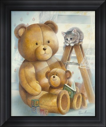 Framed Story Time Print