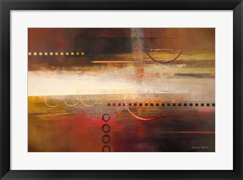 Framed Force Ten I Print