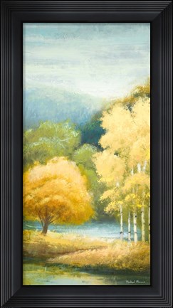 Framed Birchwood I Print