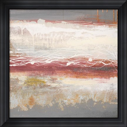 Framed Silver Wahn Square Print