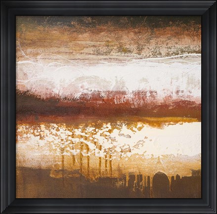 Framed White Wahn Square Print