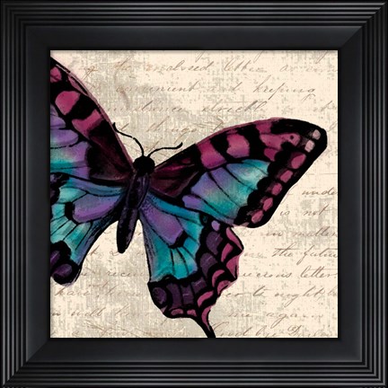 Framed Jewel Dreams II Print