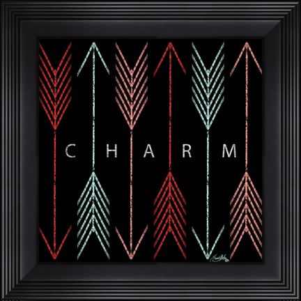 Framed Cupid&#39;s Arrows I Print