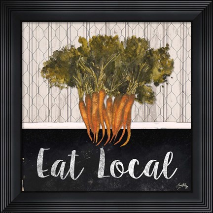 Framed Local Grown I Print