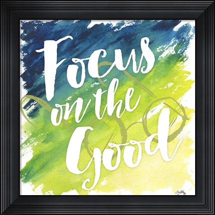 Framed Wise Thoughts III Print