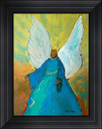 Framed Guardian Angel Print