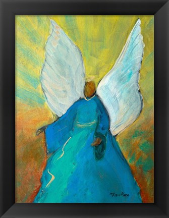 Framed Guardian Angel Print