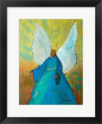 Framed Guardian Angel Print