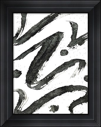 Framed Tribal Oceana II Print