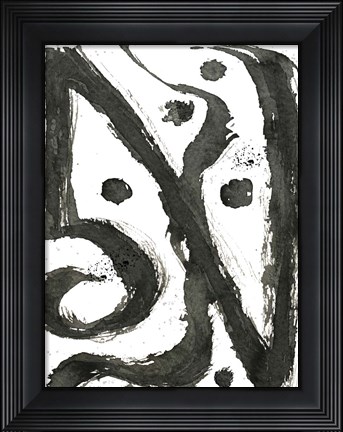 Framed Tribal Oceana I Print