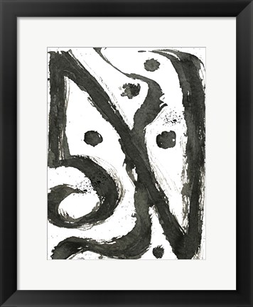 Framed Tribal Oceana I Print