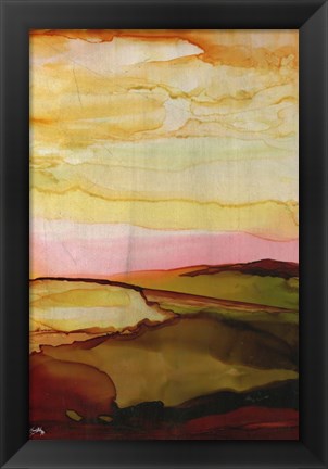 Framed Dawning Sky Print