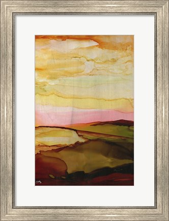 Framed Dawning Sky Print