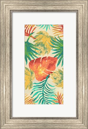 Framed Havana Palm Pattern Print