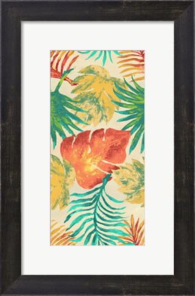 Framed Havana Palm Pattern Print