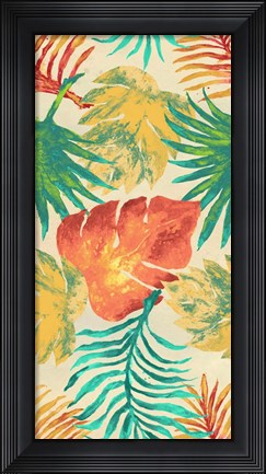 Framed Havana Palm Pattern Print